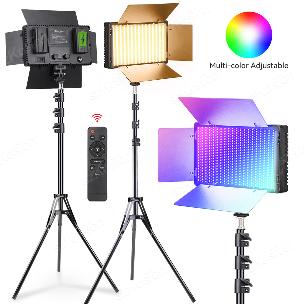 Pixel Art Led Panel - LEDフォトスタジオランプキット,ランプ,写真撮影,YouTube,TikTok,ライブストリーミング用