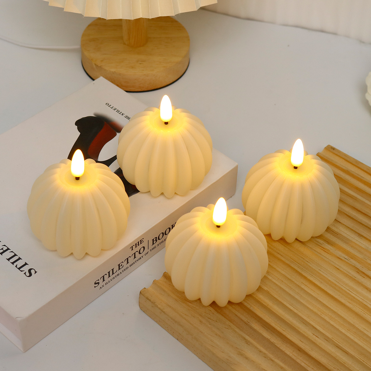 LEDキャンドルキューブ 結婚式、誕生日、クリスマスデコレー - Photography Wedding のレビューと価格