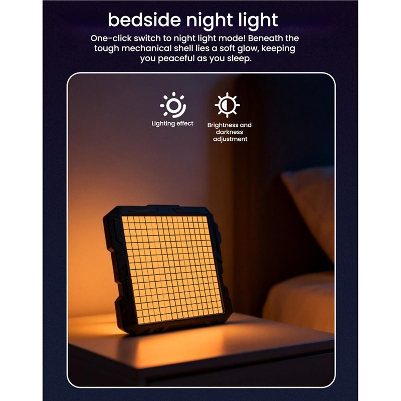 ABGH-スマートデジタルナイトライト（ピクセルアートLED - Pixel Art Led Panel のレビューと価格