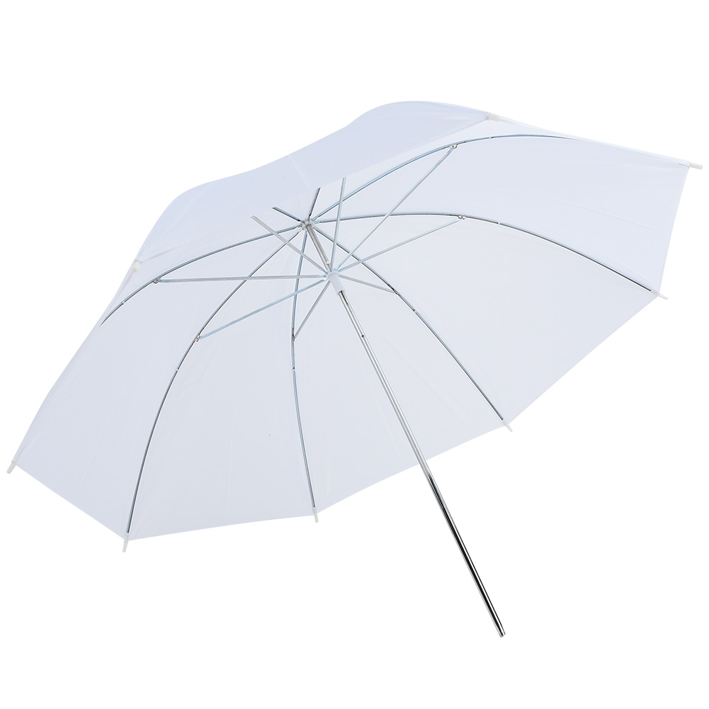 33 インチ半透明ホワイトソフト傘写真撮影スタジオ用フラッシ - Photography Umbrella のレビューと価格