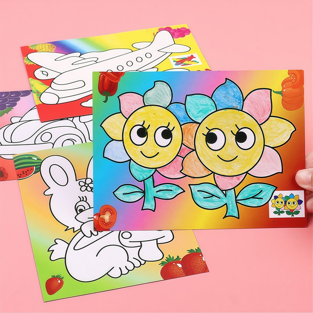 20個入り DIY マルチスタイル ランダム漫画ペイント カ - Photography Kit のレビューと価格