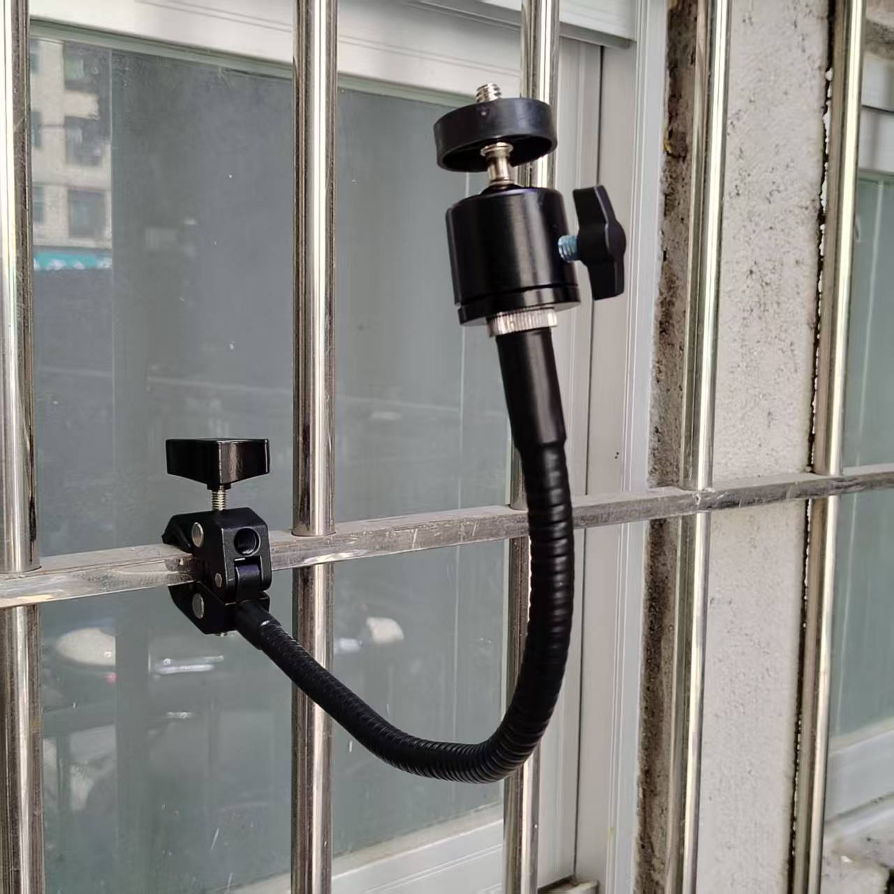 360度カメラ用メタルクランプブラケット 1/4ヘッド 屋外 - Photography Videography のレビューと価格