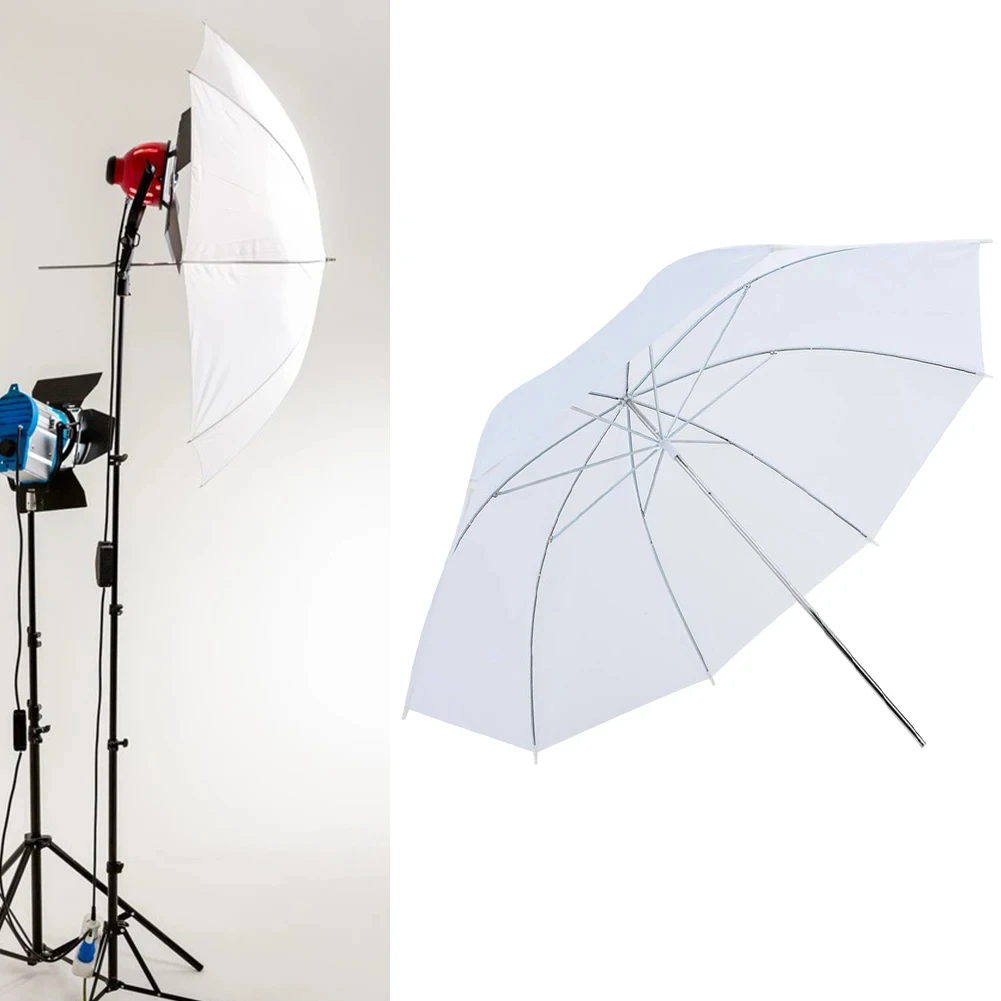 20 インチフォトスタジオ照明フラッシュ半透明白撮影昼光リフ - Photography Umbrella のレビューと価格