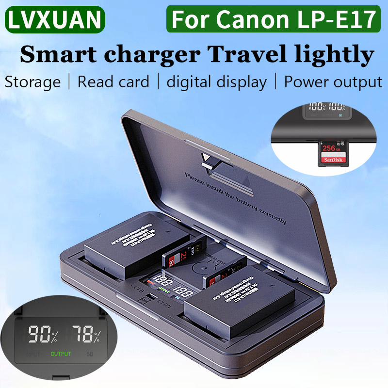 Lvxuan-バッテリー充電器,Canon eos 200d - Canon Camera Eos R50 のレビューと価格