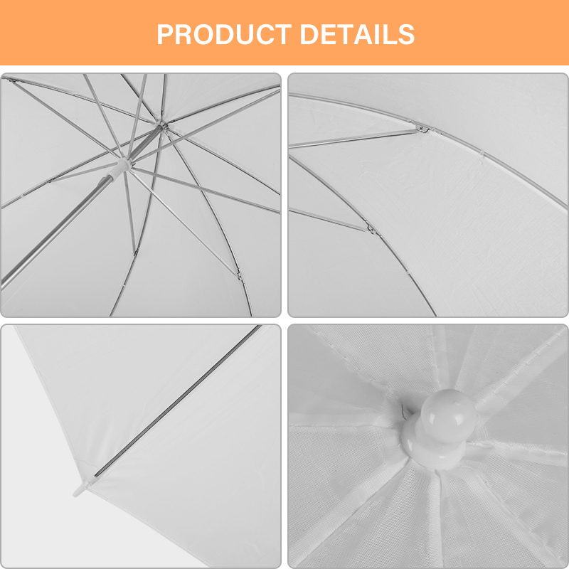 76 * 80cm X4 透明ホワイトライトディフューザーア - Photography Umbrella のレビューと価格