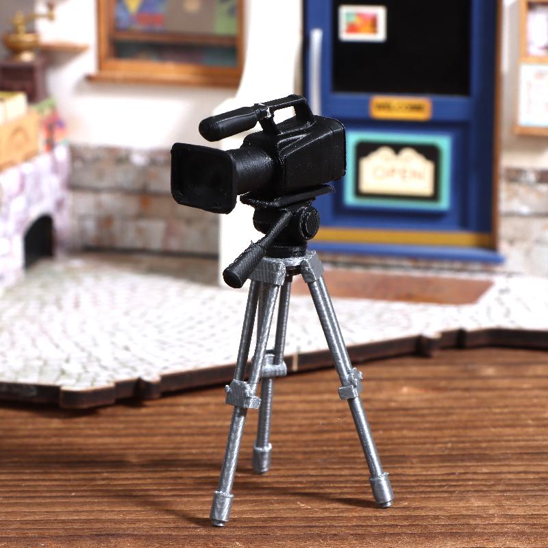ミニビデオカメラ三脚モデル 1:12 スケールドールハウス写 - Photography Videography のレビューと価格