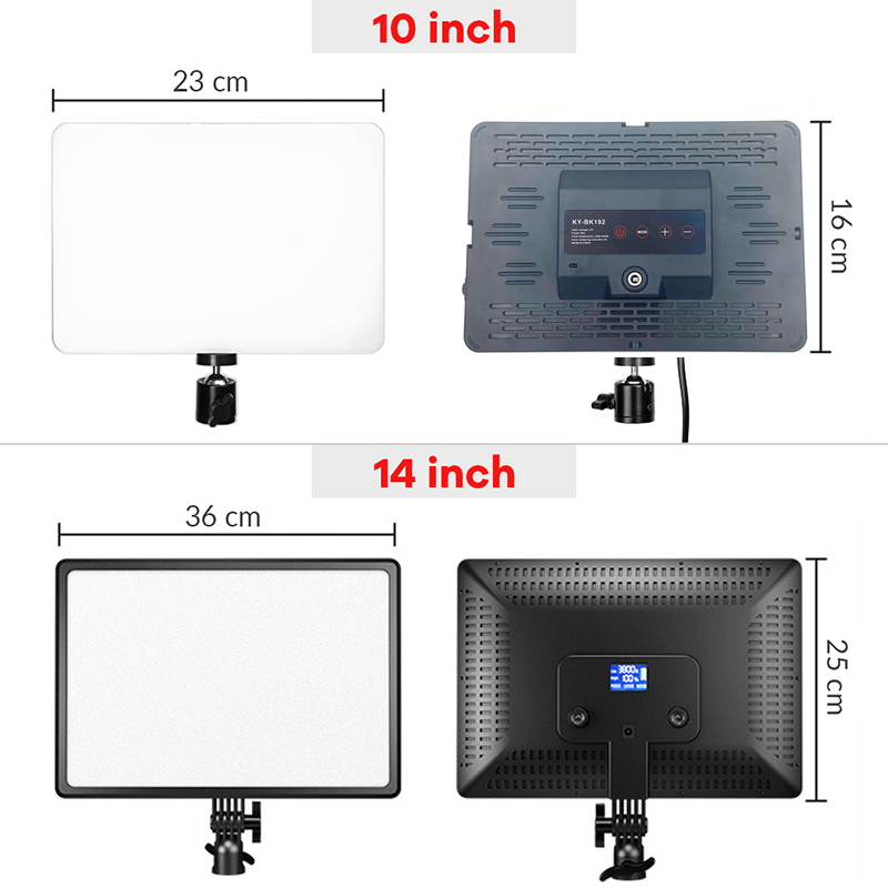 14 インチ 10 インチ LED ビデオライトパネル EU - Pixel Art Led Panel のレビューと価格
