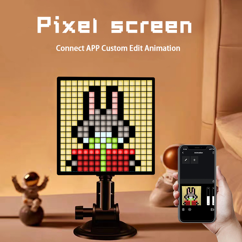 ZSQHET LEDピクセルアートディスプレイスクリーン 3 - Pixel Art Led Panel のレビューと価格