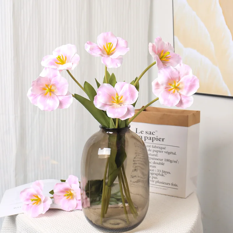 5pc 54 センチメートルフリップチューリップグラデーショ - Photography Wedding のレビューと価格